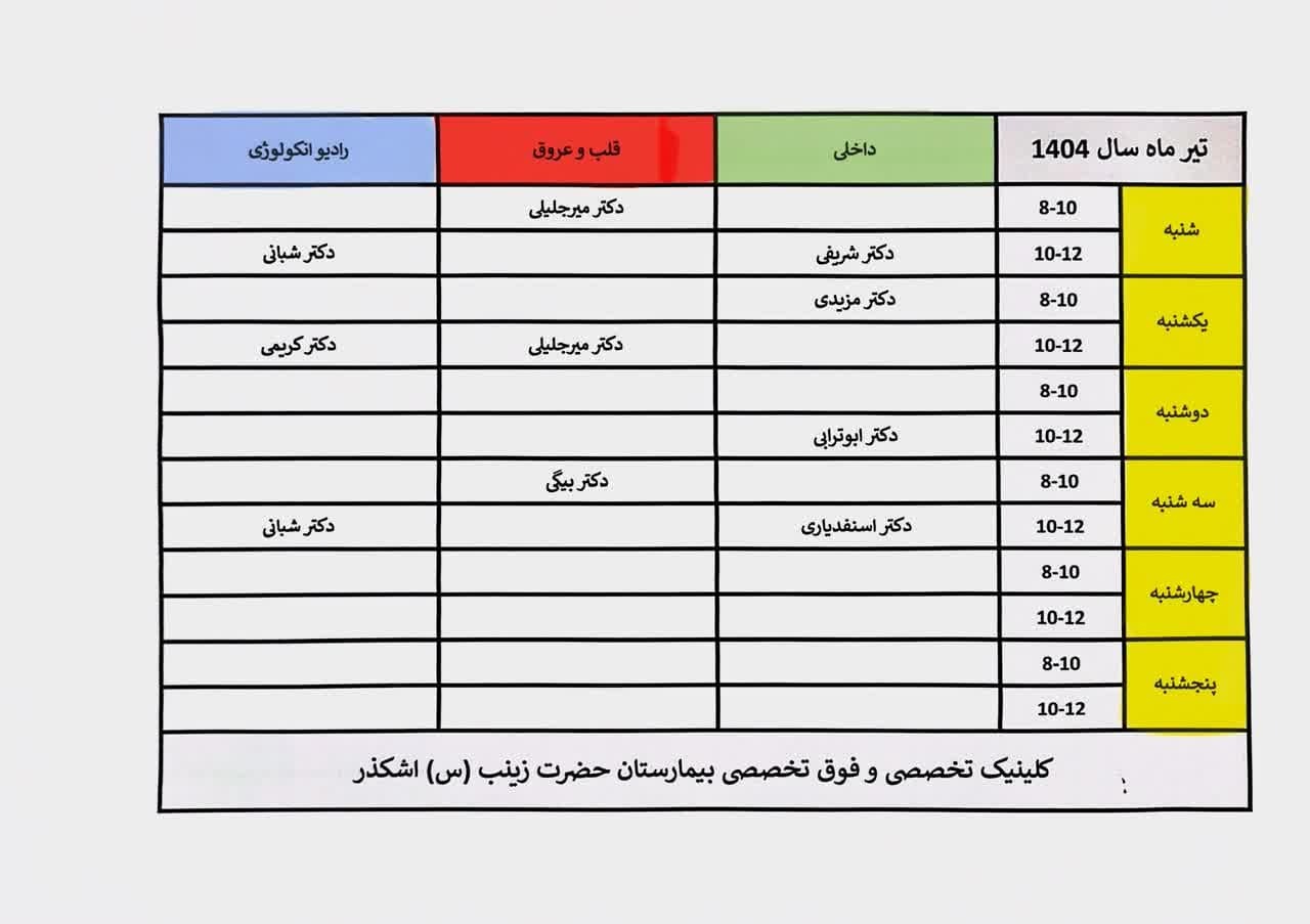 آغاز به کار کلینیک تخصصی و فوق تخصصی بیمارستان حضرت زینب اشکذر