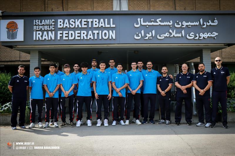 تیم بسکتبال زیر ۱۶ سال ایران راهی اردن شد