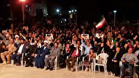 شادی اصفهانی‌ها در پاسخ موشکی ایران به آمریکا