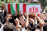 تشییع و خاکسپاری سه شهید وطن فردا در اردستان