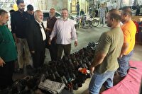 دیدار استاندار با بازاریان اهواز