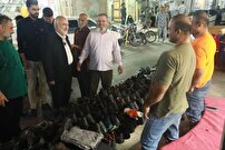 دیدار استاندار با بازاریان اهواز