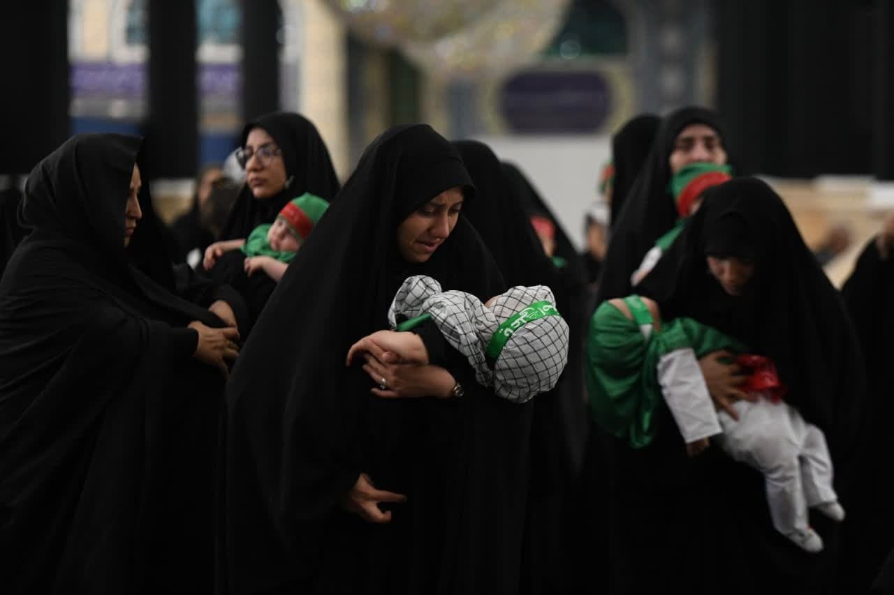 همایش شیرخوارگان حسینی در مسجد جمکران