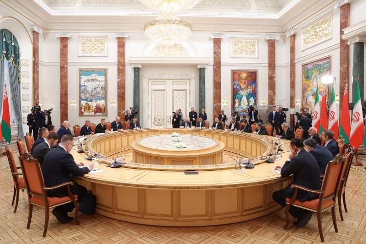 نشست هیئت‌های عالیرتبه ایران و بلاروس