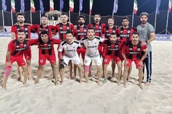 ساحلی بازان فولاد به قهرمانی در لیگ برتر کشور نزدیک شدند