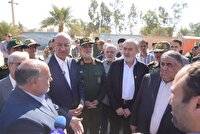 بازدید اعضاء کمیسیون امنیت ملی مجلس از محل جنایت رژیم صهیونیستی در قصرشیرین