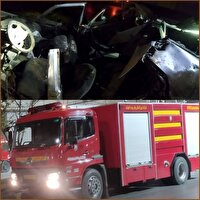 ۳ کشته بر اثرحادثه رانندگی مرگبار خودرو زانتیا در محور کرمانشاه - بیستون