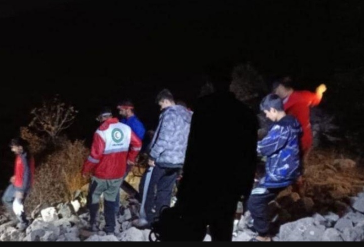 یک فوتی بر اثر سقوط از صخره در ارتفاعات کوه بیستون