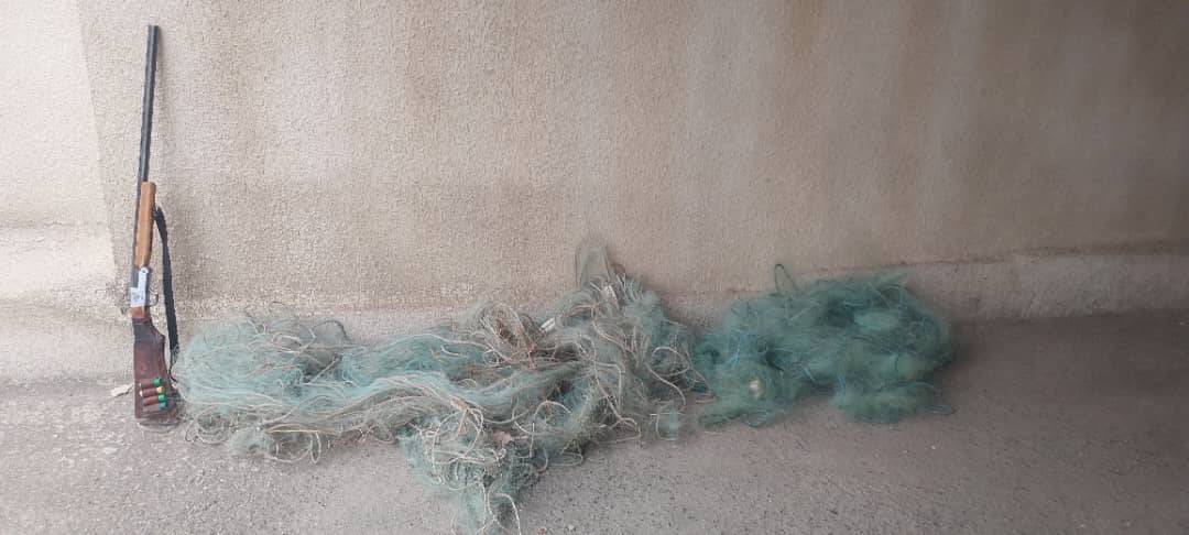 دستگیری یک شکارچی و یک صیاد در بیجار دستگیری یک شکارچی و یک صیاد در بیجار