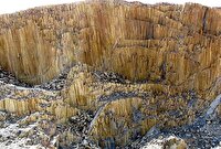 منحصر به فردترین سنگ بازالت منشوری دنیا در سربیشه