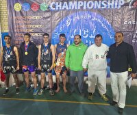 درخشش تیم کیک لایت بوکسینگ نیر در مسابقات کشوری
