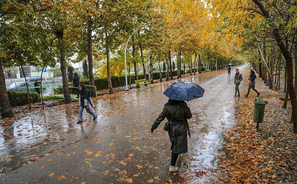 تداوم بارنگی در مناطقی از کشور تداوم بارنگی در مناطقی از کشور