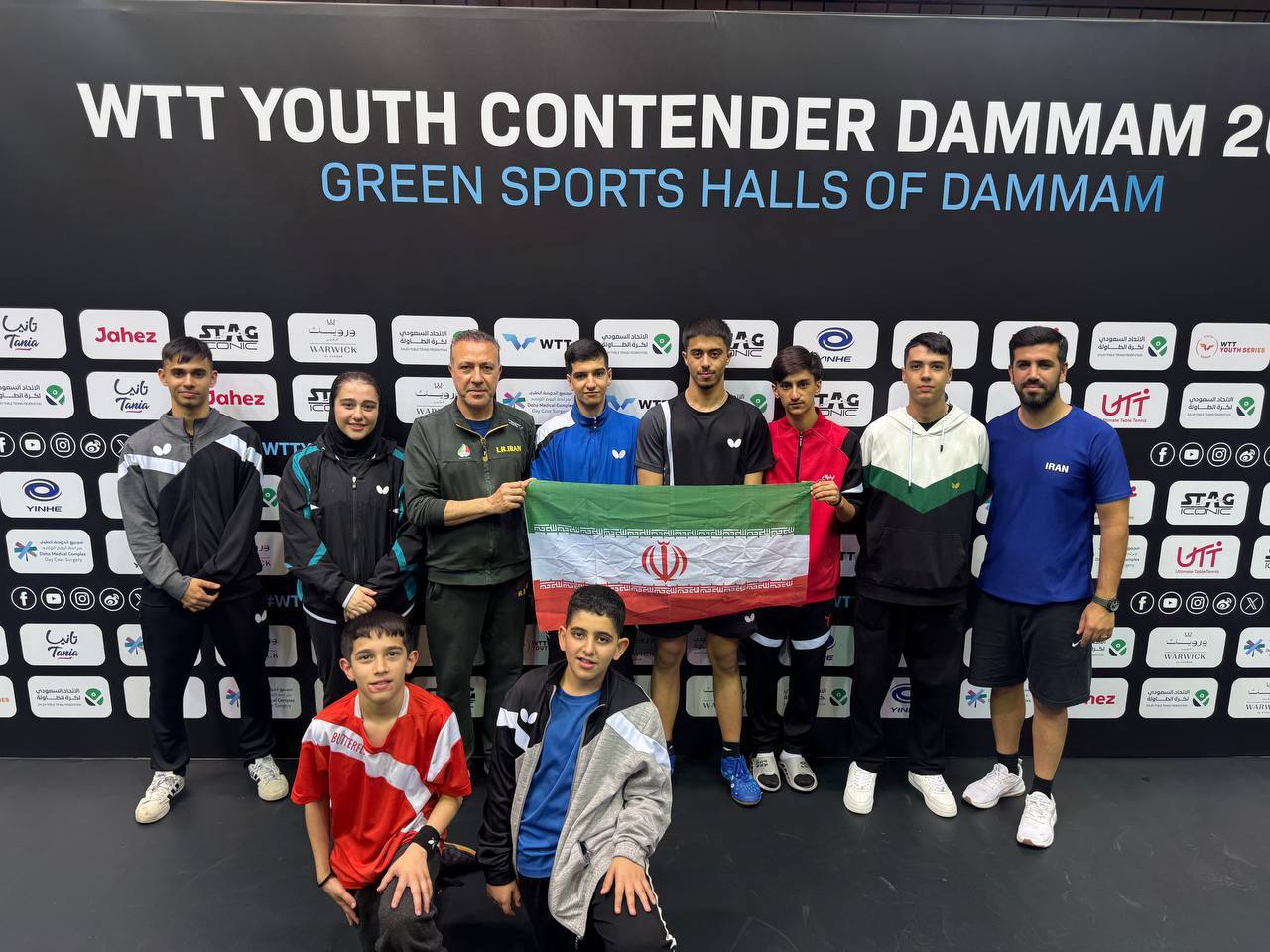 درخشش تیم تنیس روی میز ایران در کانتندر جوانان عربستان با ۹ نشان درخشش تیم تنیس روی میز ایران در کانتندر جوانان عربستان با ۹ نشان