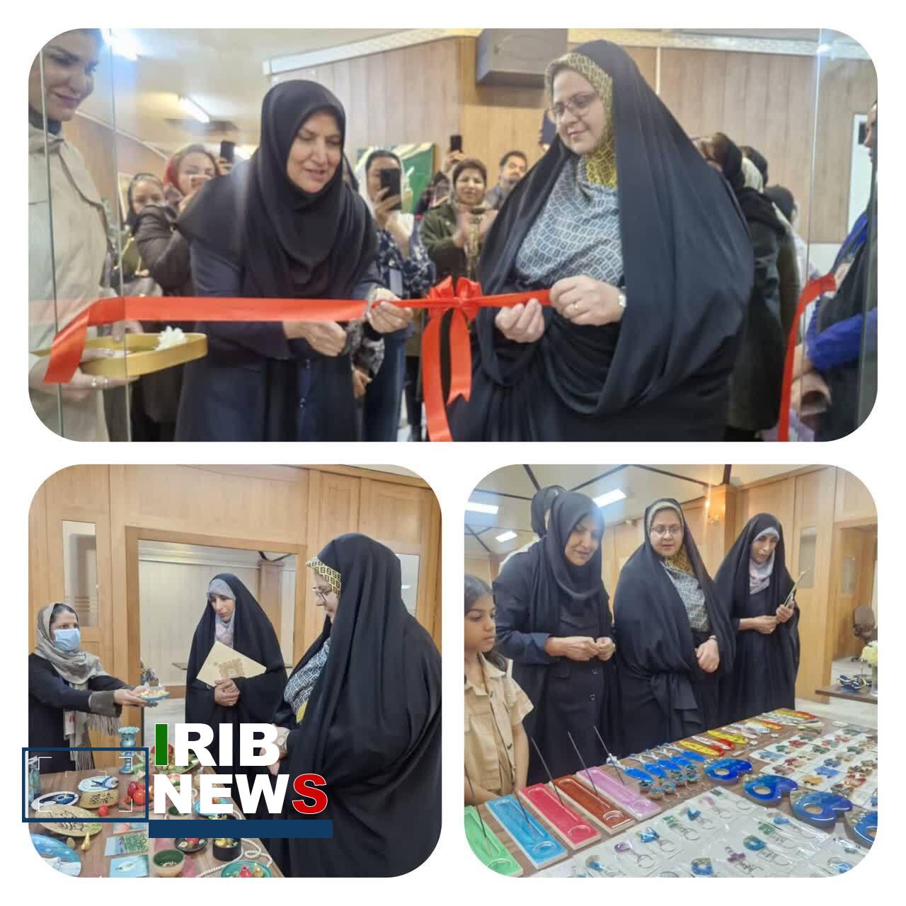 افتتاح نمایشگاه توانمندی‌های زنان سرپرست خانوار در کرمان