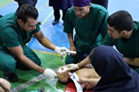 نخستین مسابقات مهارتی طب رزم نداجا