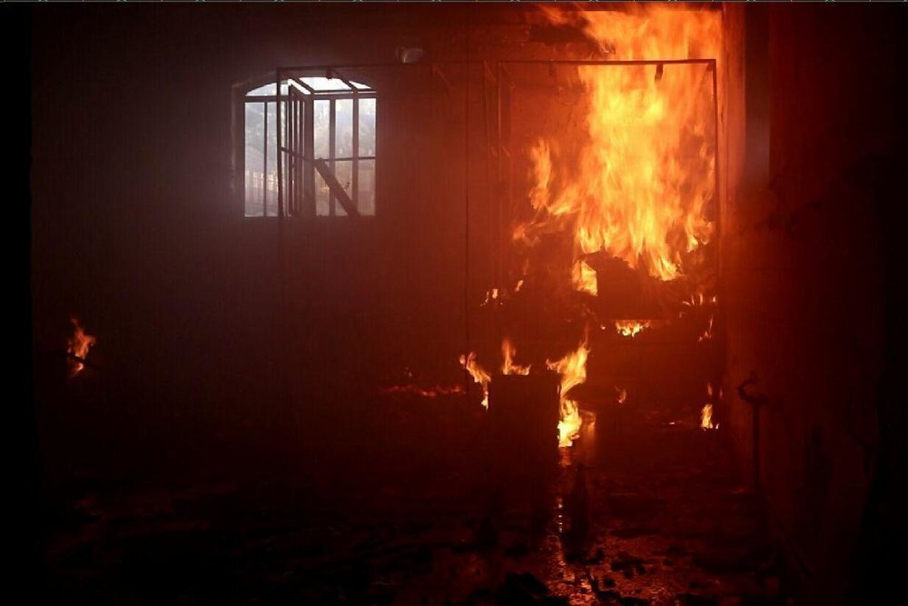 آتش‌سوزی منزل مسکونی در شهباز