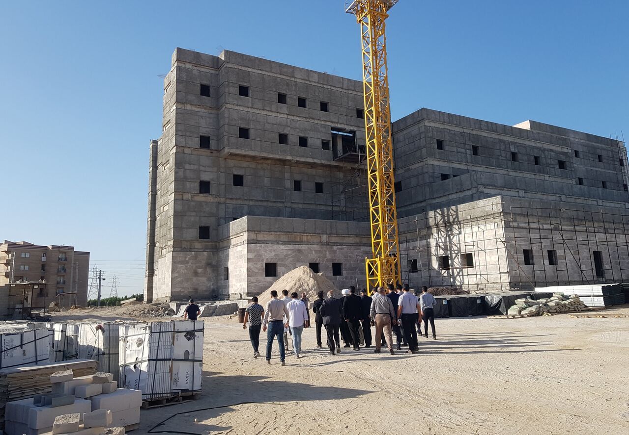 پیشرفت ۶۸ درصدی بیمارستان مادر و کودک بوشهر پیشرفت ۶۸ درصدی بیمارستان مادر و کودک بوشهر