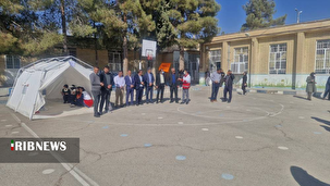 برگزاری مانور زلزله در مدارس استان فارس