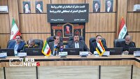نشست استاندار ایلام و استاندار واسط عراق برای تسهیل تردد زائران اربعین