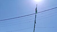 برافراشته شدن بلندترین علم حسینی کشور در مراغه